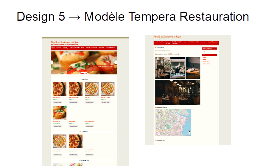 SITE VITRINE/BOUTIQUE EN LIGNE