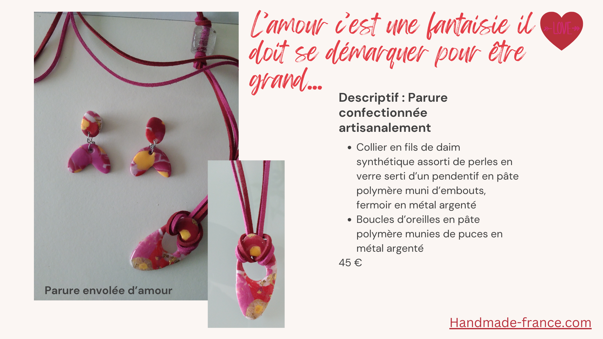 ENVOLEE D'AMOUR