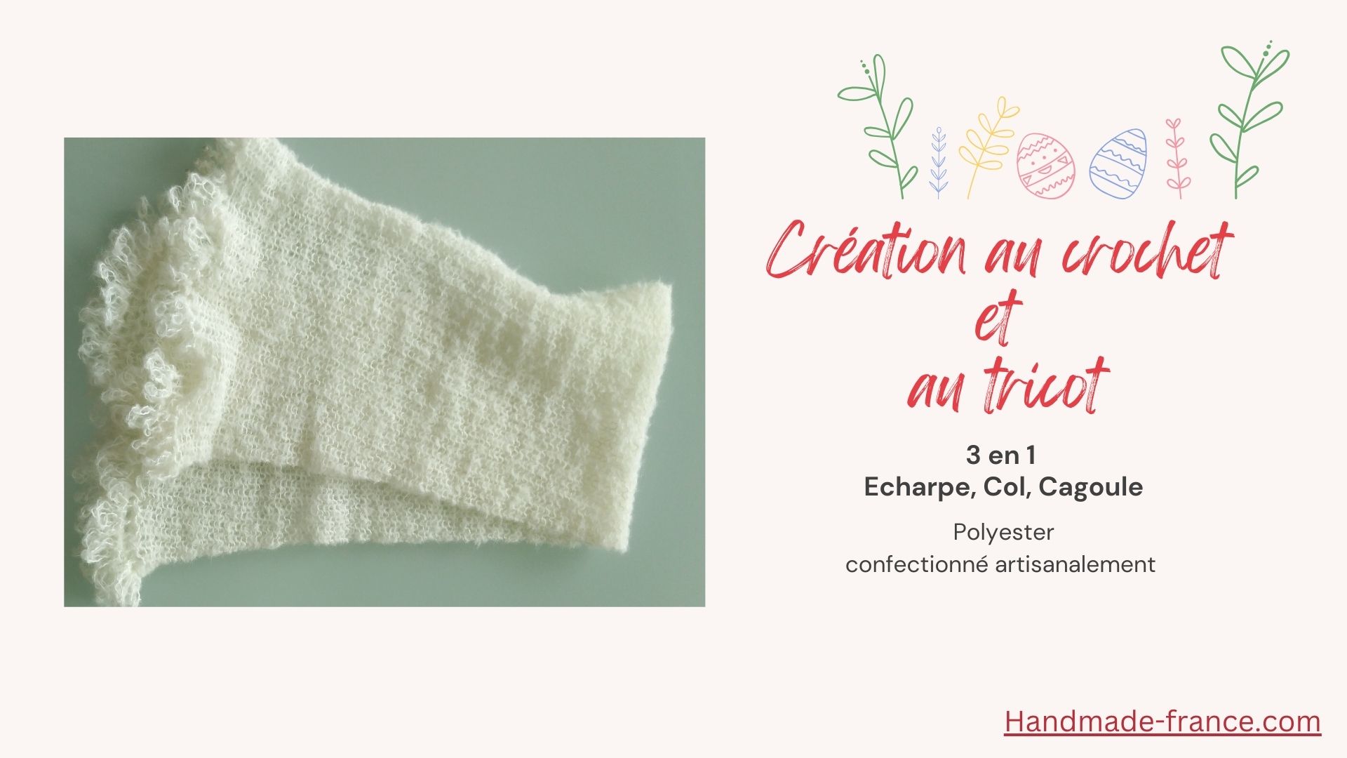 COLLECTION DE PIECES FAITES MAIN AU TRICOT – Image 15