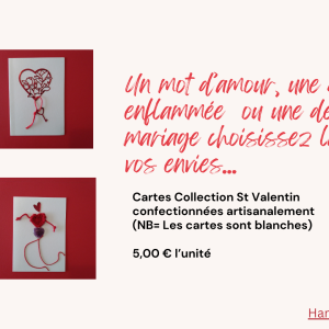 COLLECTION DE CARTES ARTISANALES