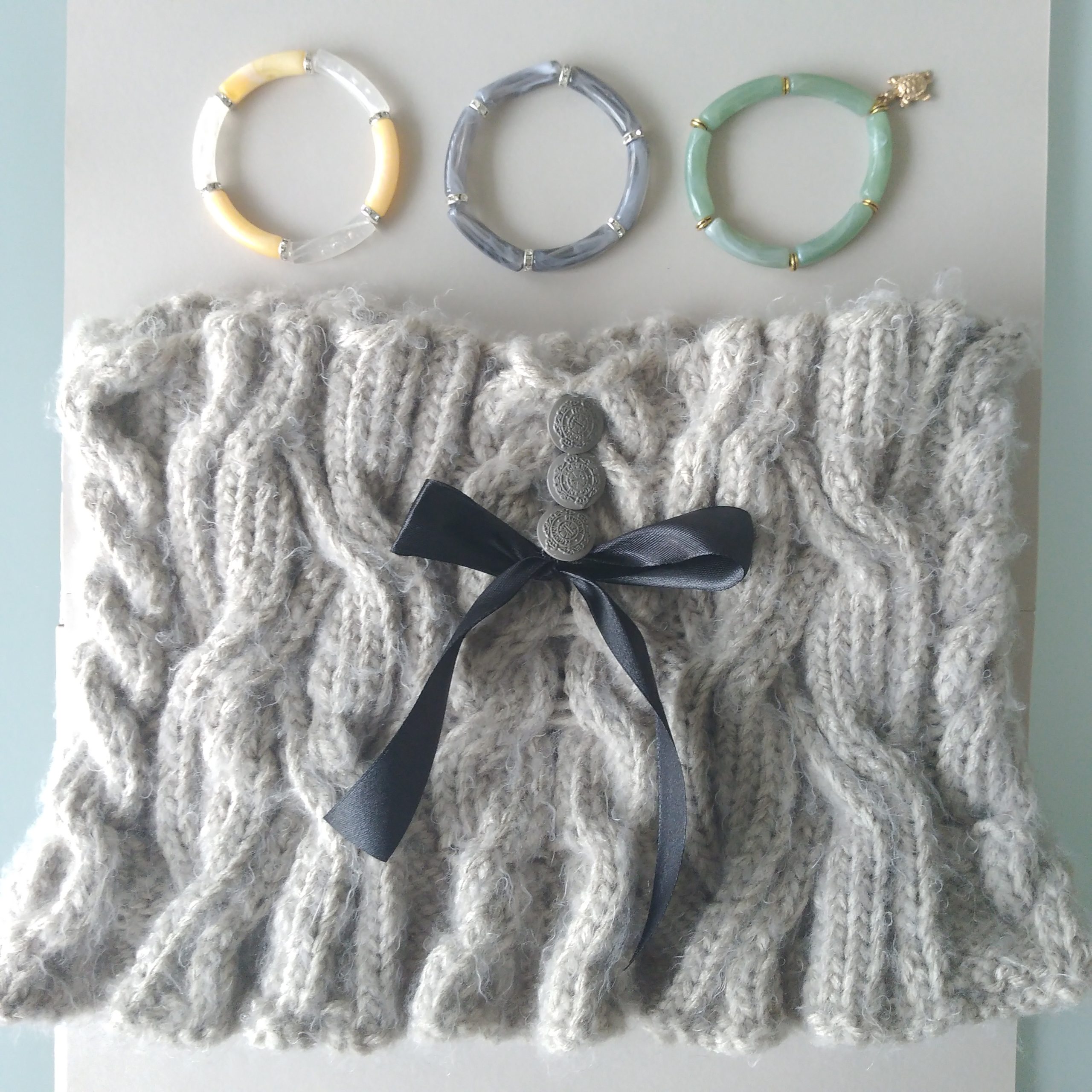 COLLECTION DE PIECES FAITES MAIN AU TRICOT – Image 8