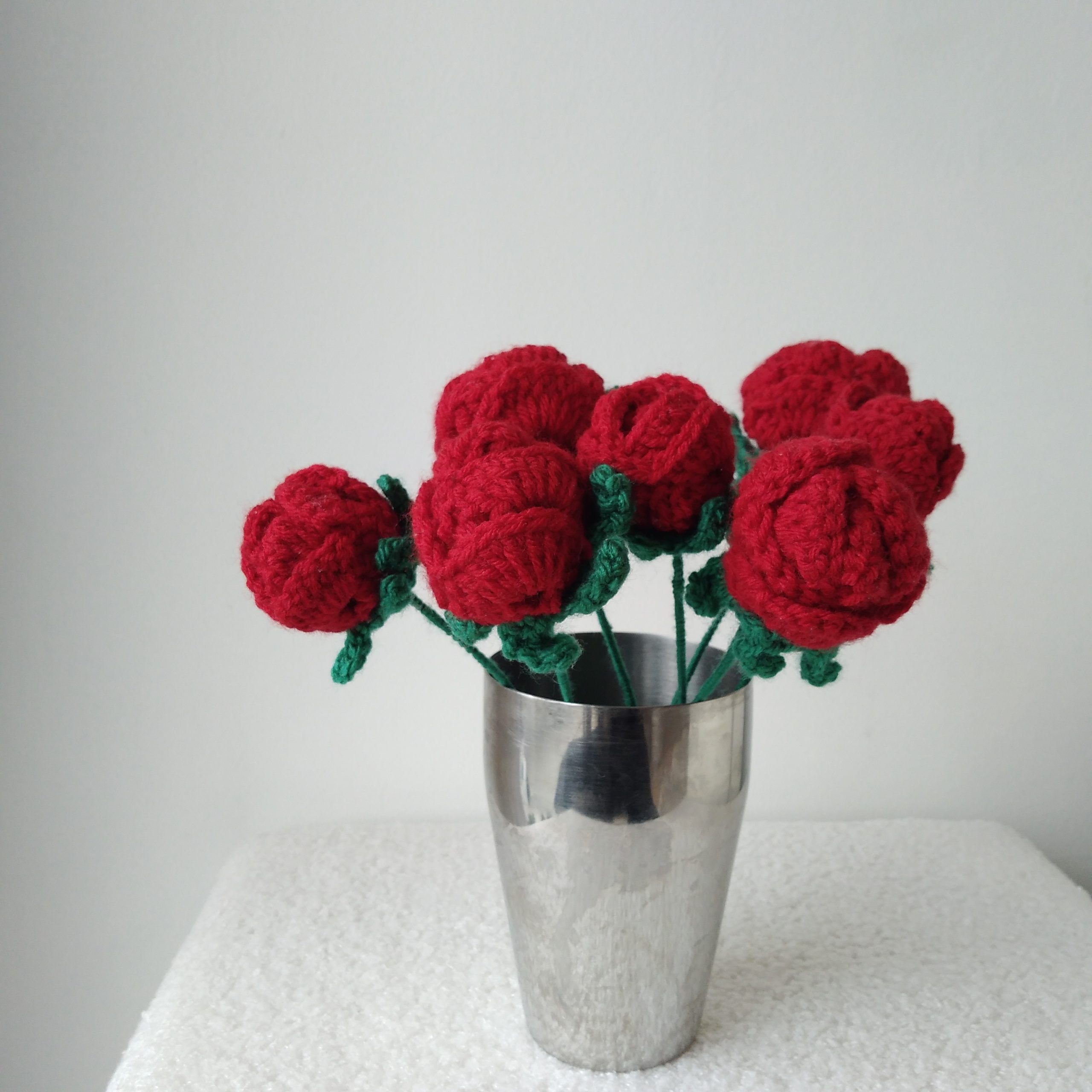 COLLECTION DE FLEURS AU CROCHET VENDUES A L'UNITE – Image 21