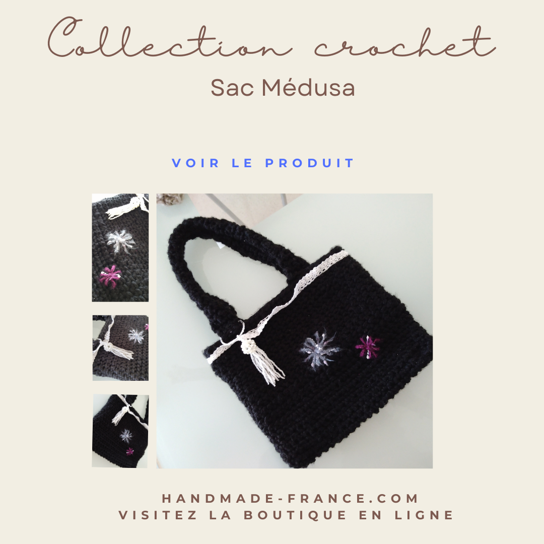 COLLECTION DE PIECES FAITES MAIN AU CROCHET – Image 20